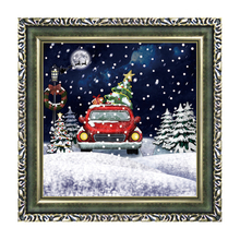 (WP038CR-GJG) Plaque Maker Specializing in Christmas Wall Art with Light and Music for your Family