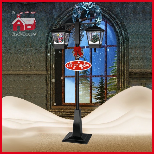 (LV188DS-HH) Lighted Christmas Tree Santa Claus LED Indoor Artificial Light