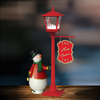  Mini table lamp music lamp snow light effect Christmas Decoration Supplies