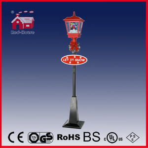 (LV180-3S2-RH) New Stype Snowing Christmas Decorative Street Lamp with LED Light