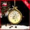 New Product Glass Christmas Round Hanging Decoration