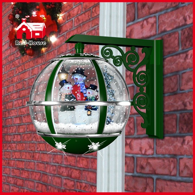 (LW30033-3S2-GS11) Christmas Light Snowman Decoration Wall Lamp with LED Lights