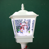 Outdoor Holiday Decoration Street Lamp with Flying Snow