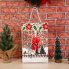 Hot Sale Creative Fashion Handbag Christmas Ornaments Supplier Santa Claus Snow Home Festival Deorations