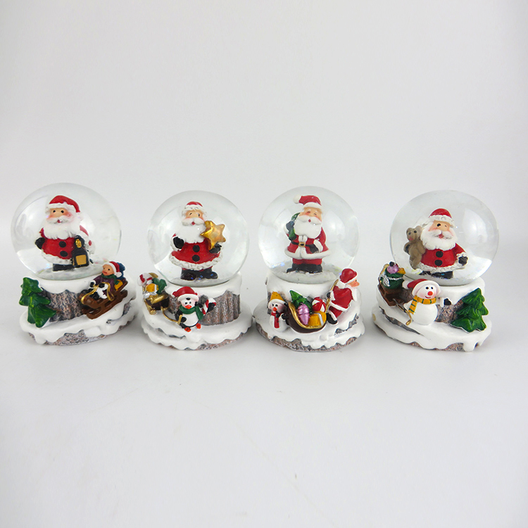 Xmas Gift Water Ball with Santa Claus inside