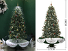 (40110U170-GS) All Green New Style Snowing Christmas Tree with LED for Decoration