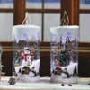 Wholesale Best -selling New Styles Snowing Christmas Custom Candle Holder Christmas Decoration