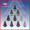 (40110U120-HS) Snowing Christmas Tree with Delicate Ornaments Umbrella Base