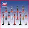 (LV180D-RH) LED Decoration Lighted Musical Snowing Christmas Street Lamp