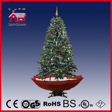 (40110U170-RW) Indoor Holiday Snowing Christmas Decorations Artificial Xmas Tree