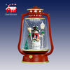 Hot-Selling Red Led Table Lamps with Santa or Snowman inside as unusual Gifts for Children