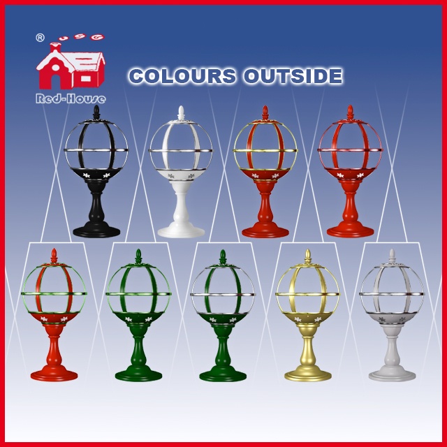 (LT30059E-RJ11) Christmas Tabletop Lamp with Top Lace LED Lights