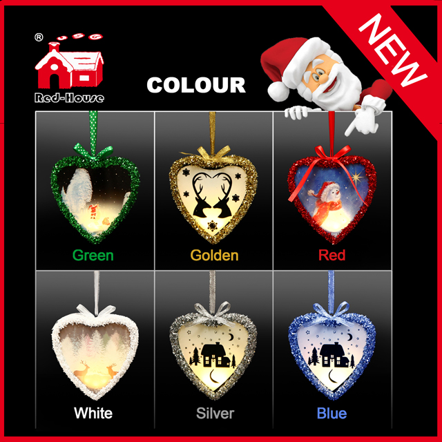 New Design Home Decor Valentine Glass Heart Gifts