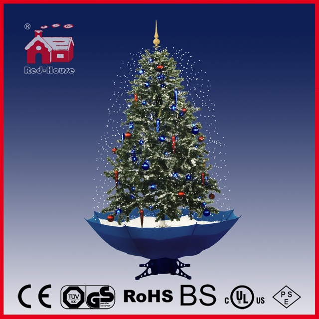 (40110U150-BW) Beautiful LED Lights Snowing Tree for Christmas Home Decoration
