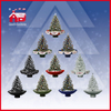 (18030U075-BS) 2016 Snowing Christmas Tree with Umbrella Base