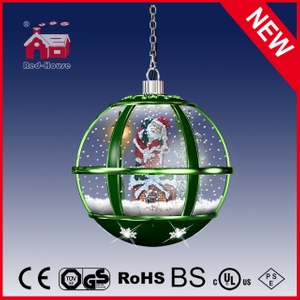 (LH30033A-GG11) Unique Christmas Crafts Hanging Lamp Chandelier with LED Light